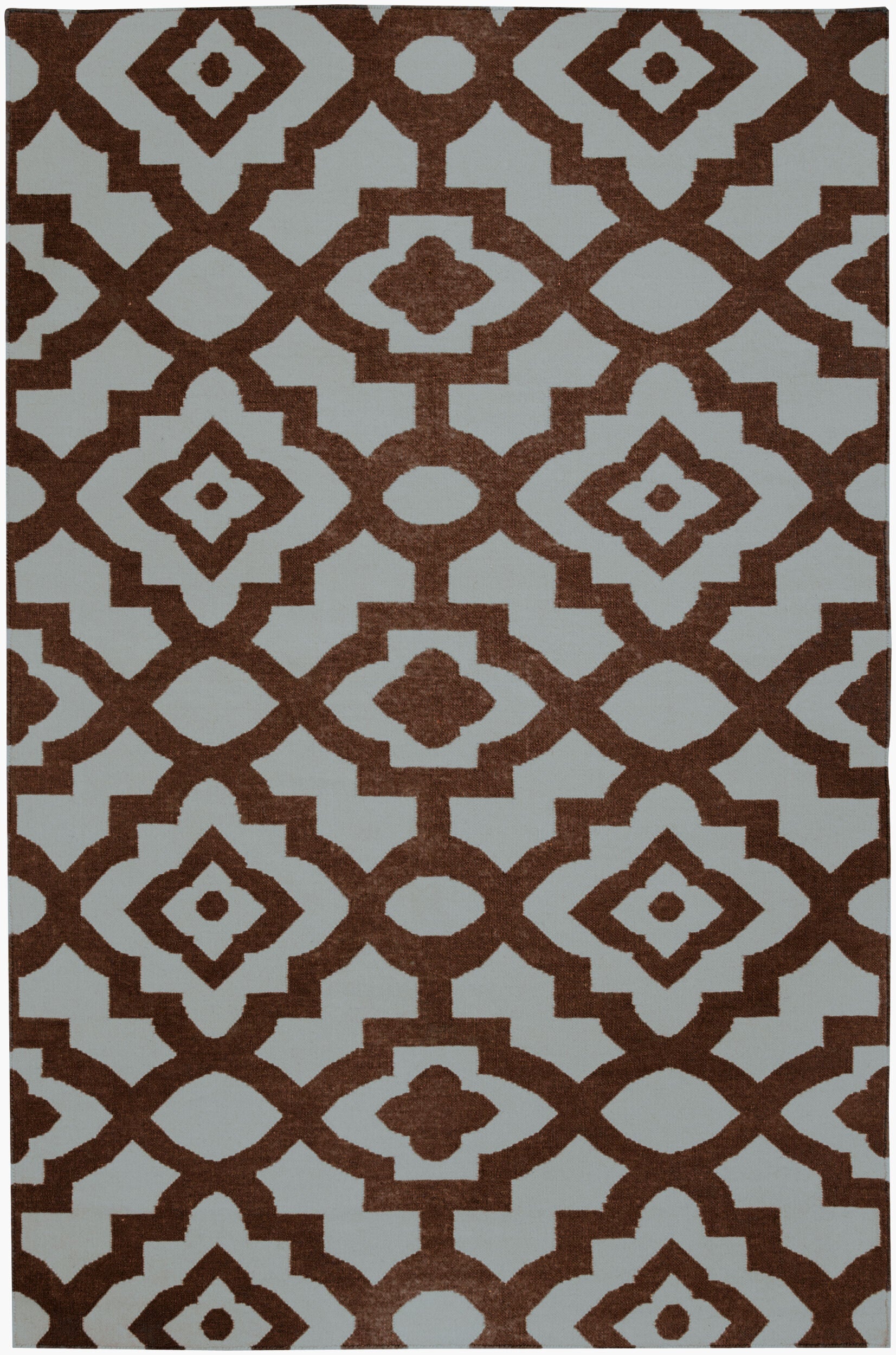Market Place Rug | Dark Brown | MKP1002