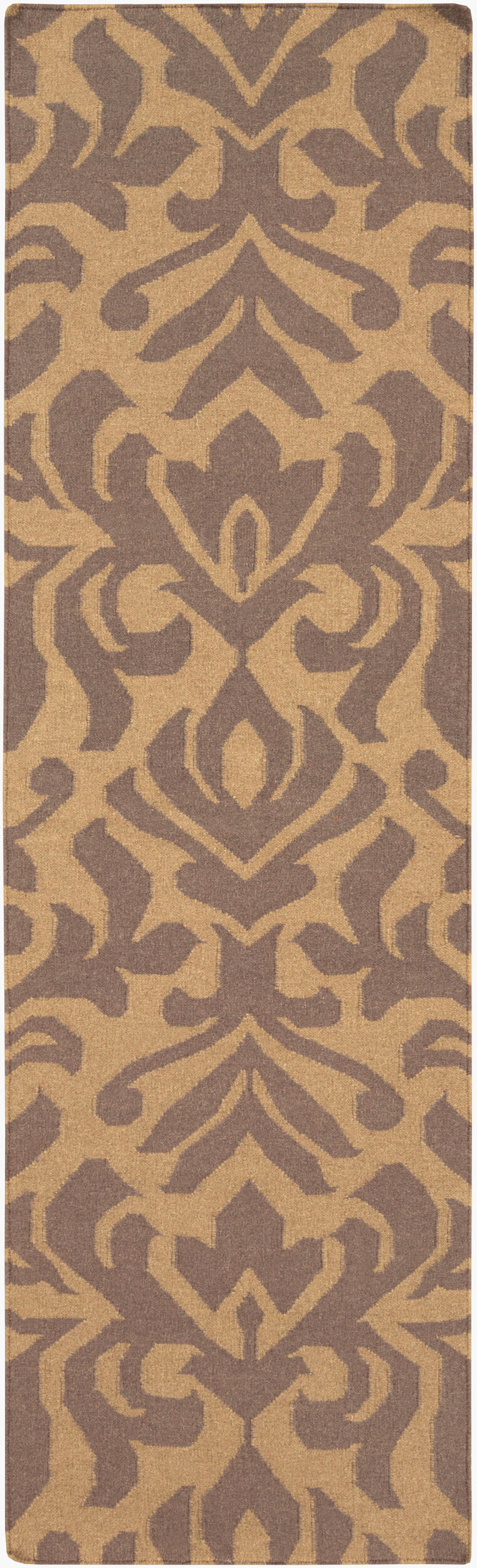 Market Place Rug | Dark Brown | MKP1015