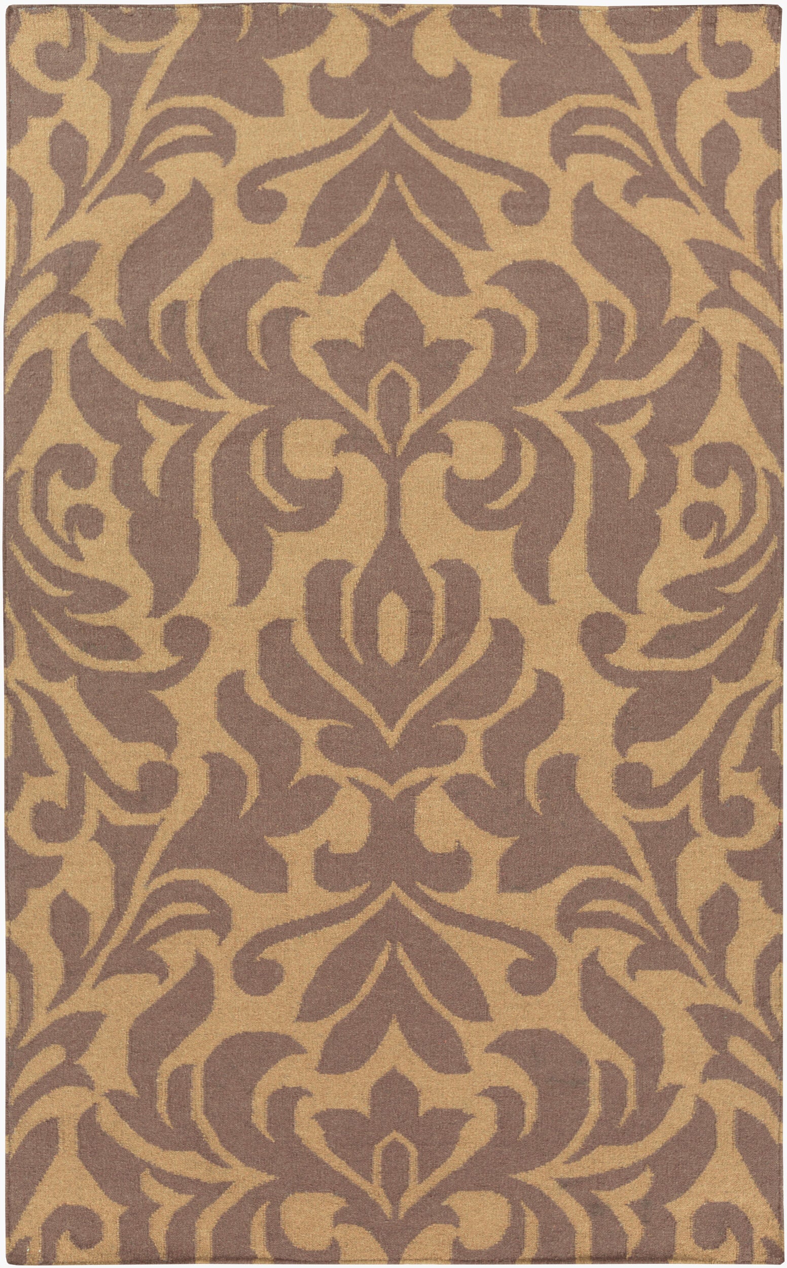 Market Place Rug | Dark Brown | MKP1015