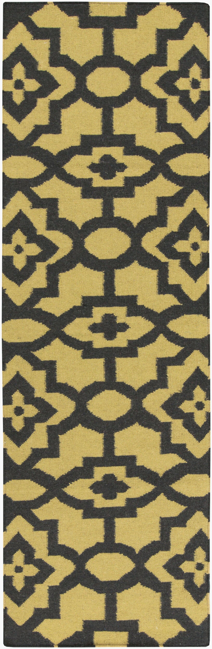 Market Place Rug | Black | MKP1017