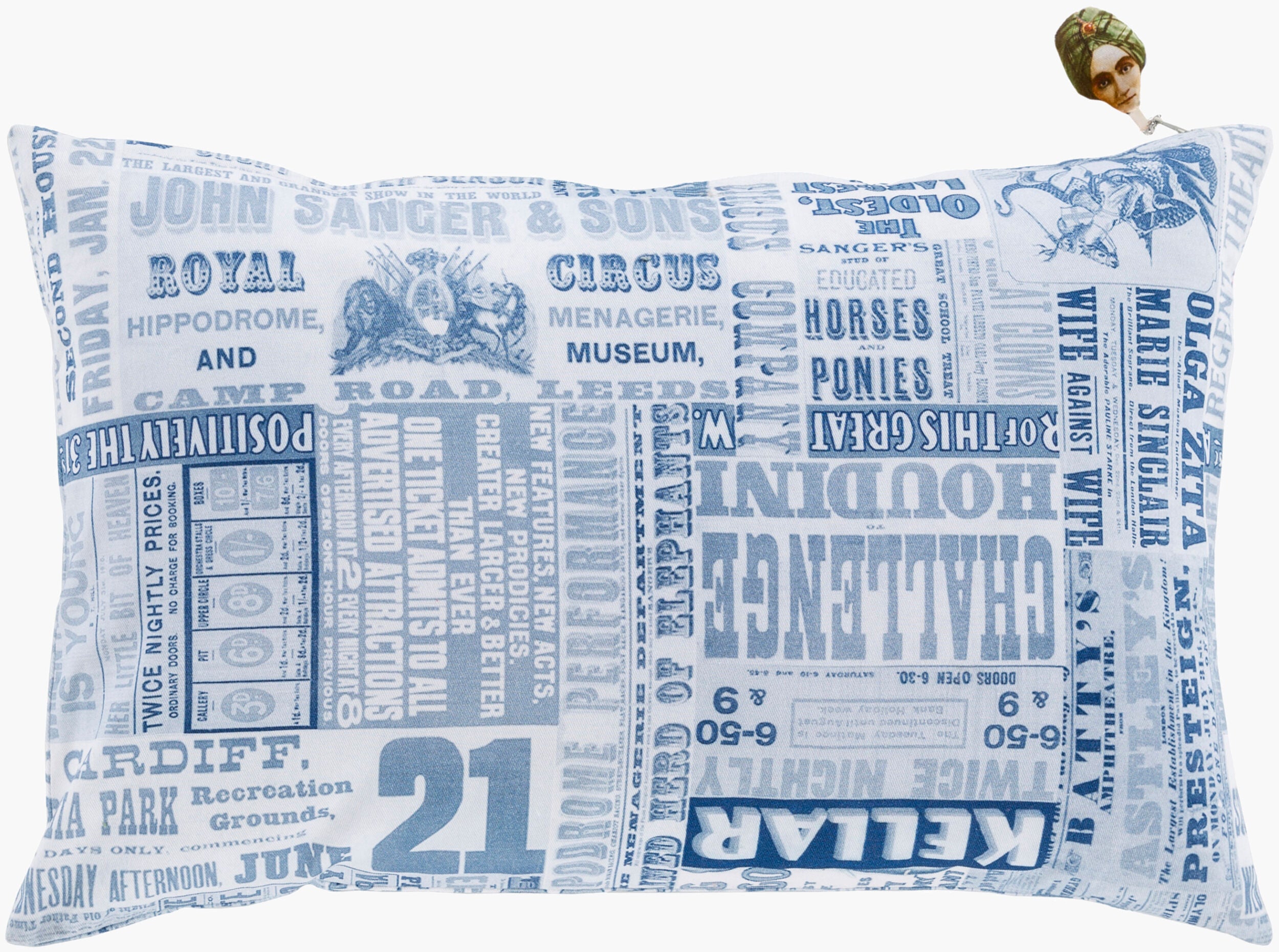 Mind Games Lumbar Pillow | MNG004