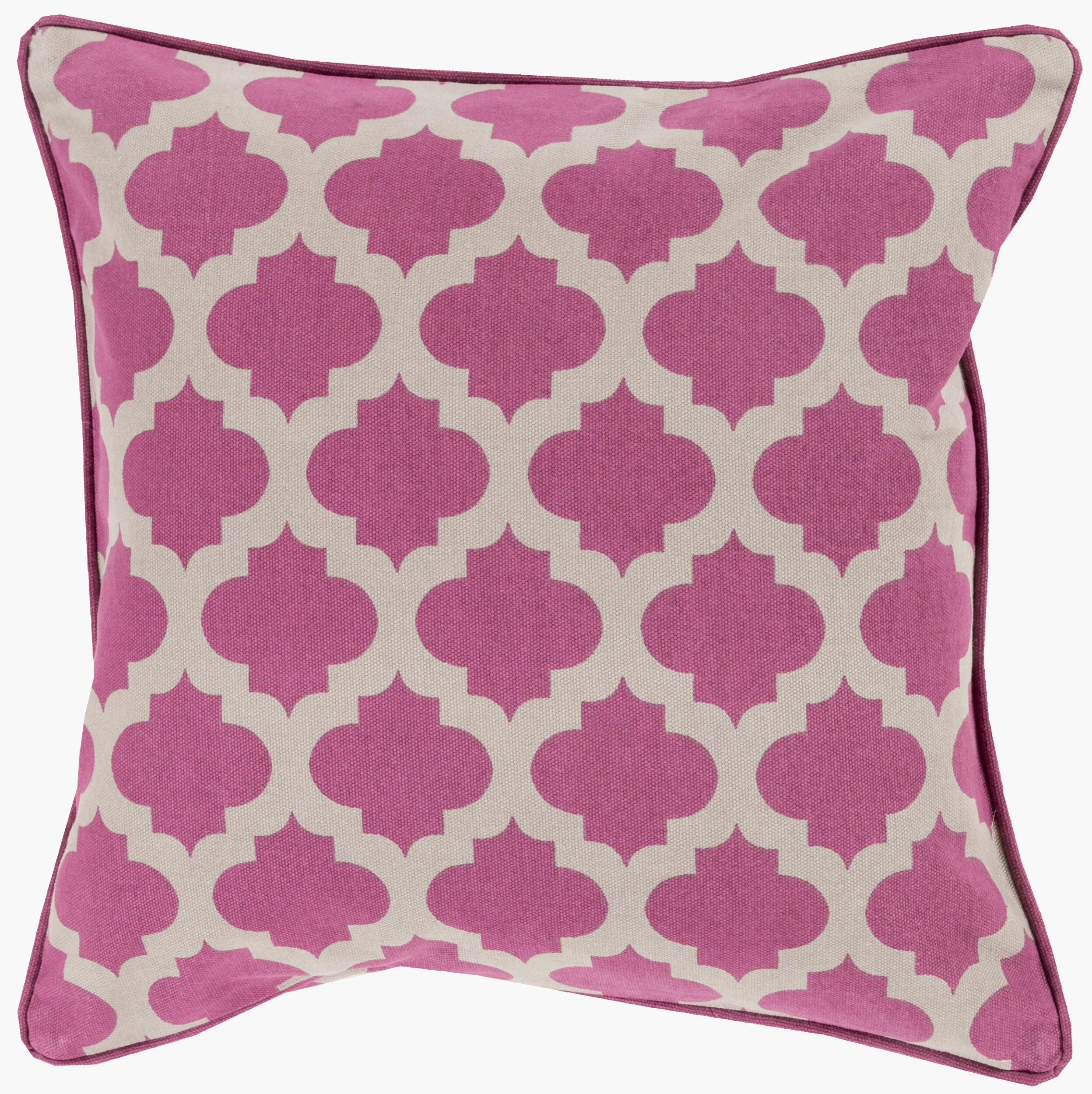 Morrocan Printed Lattice Accent Pillow | MPL005