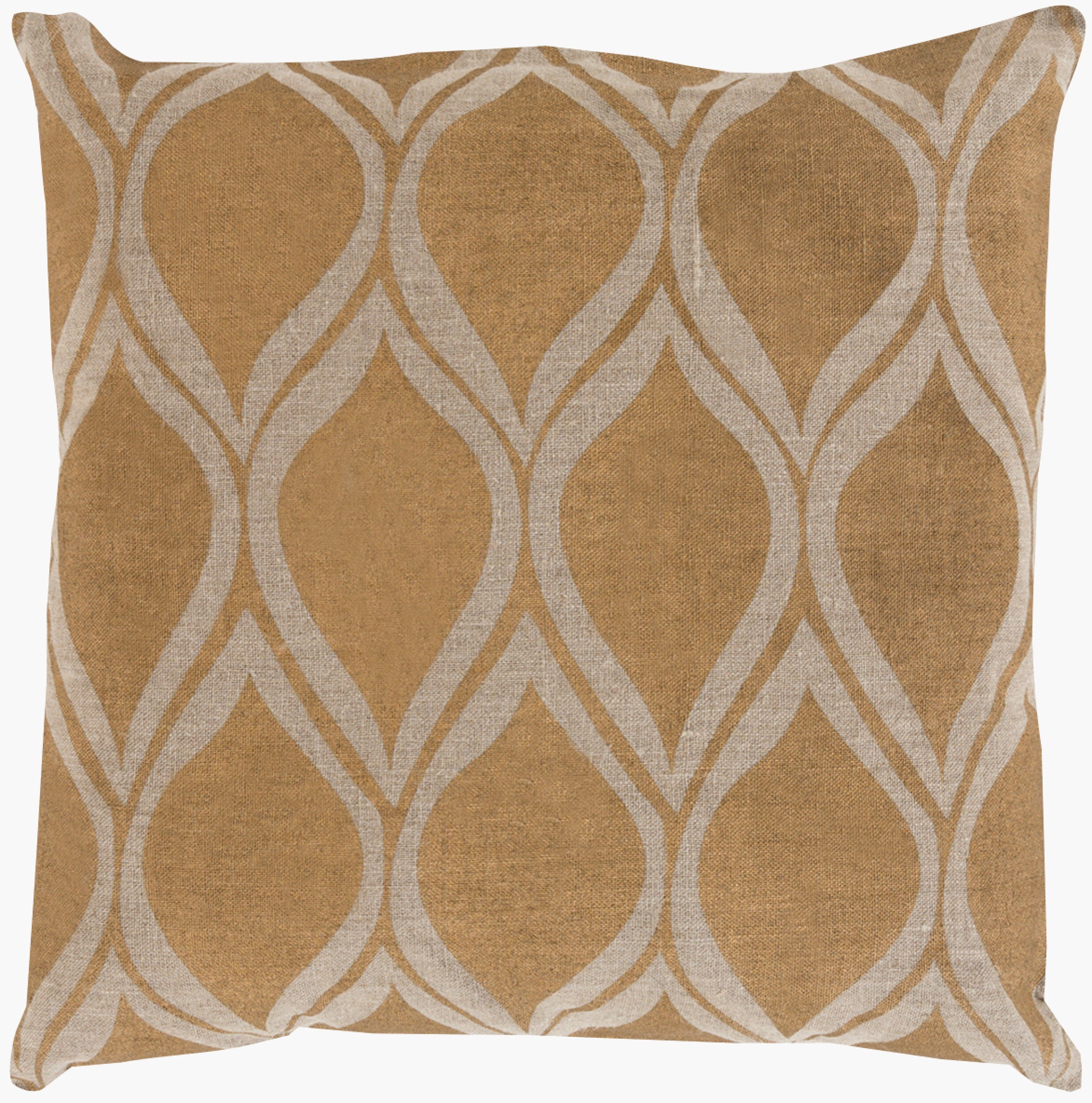 Metallic Stamped Accent Pillow | MS008
