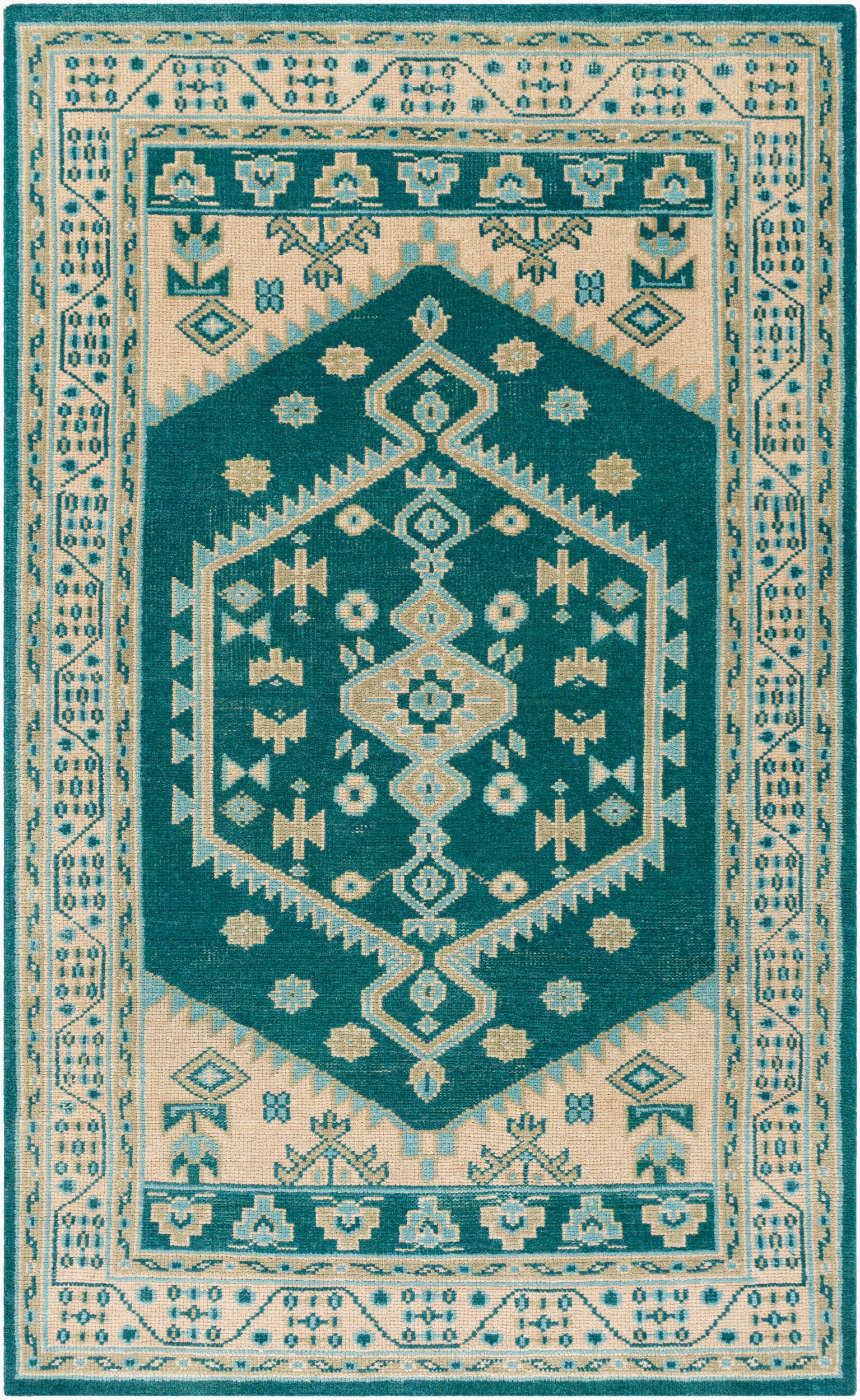 Milas Rug | Teal | MSL2301