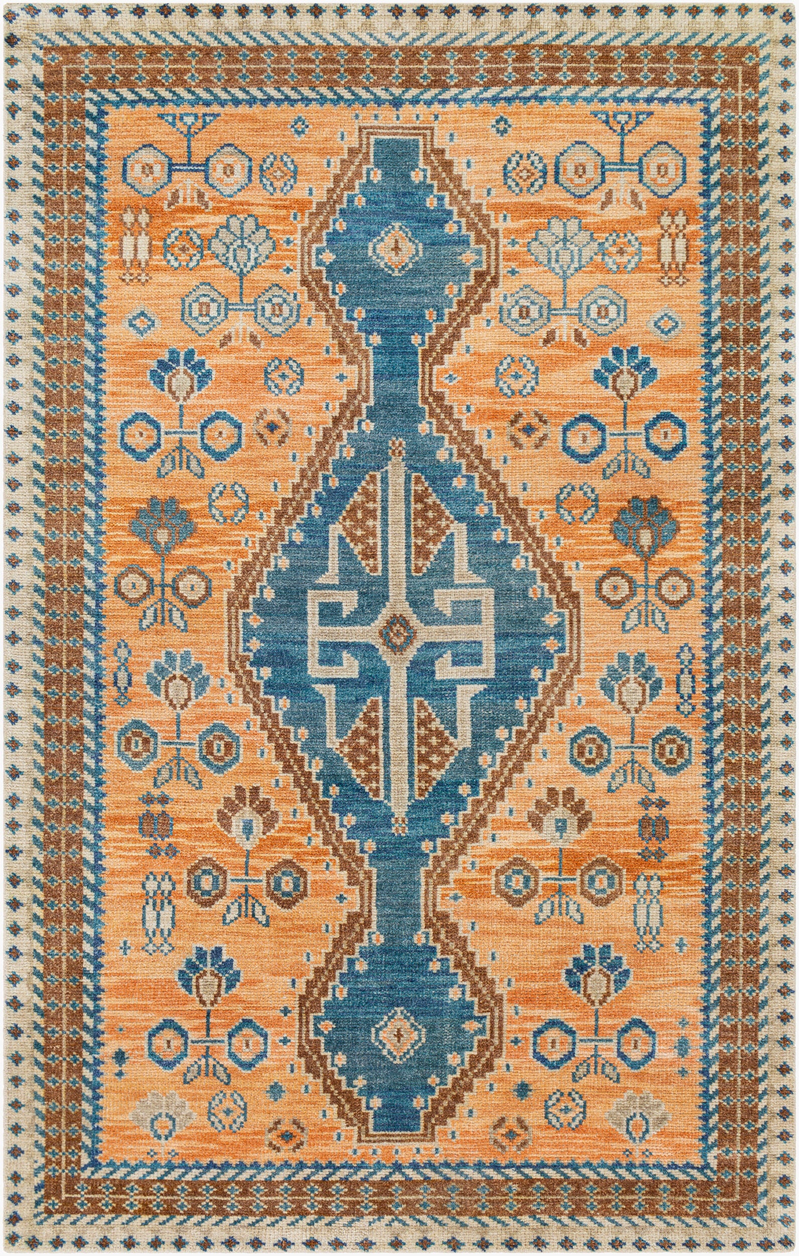 Milas Rug | Rust | MSL2302