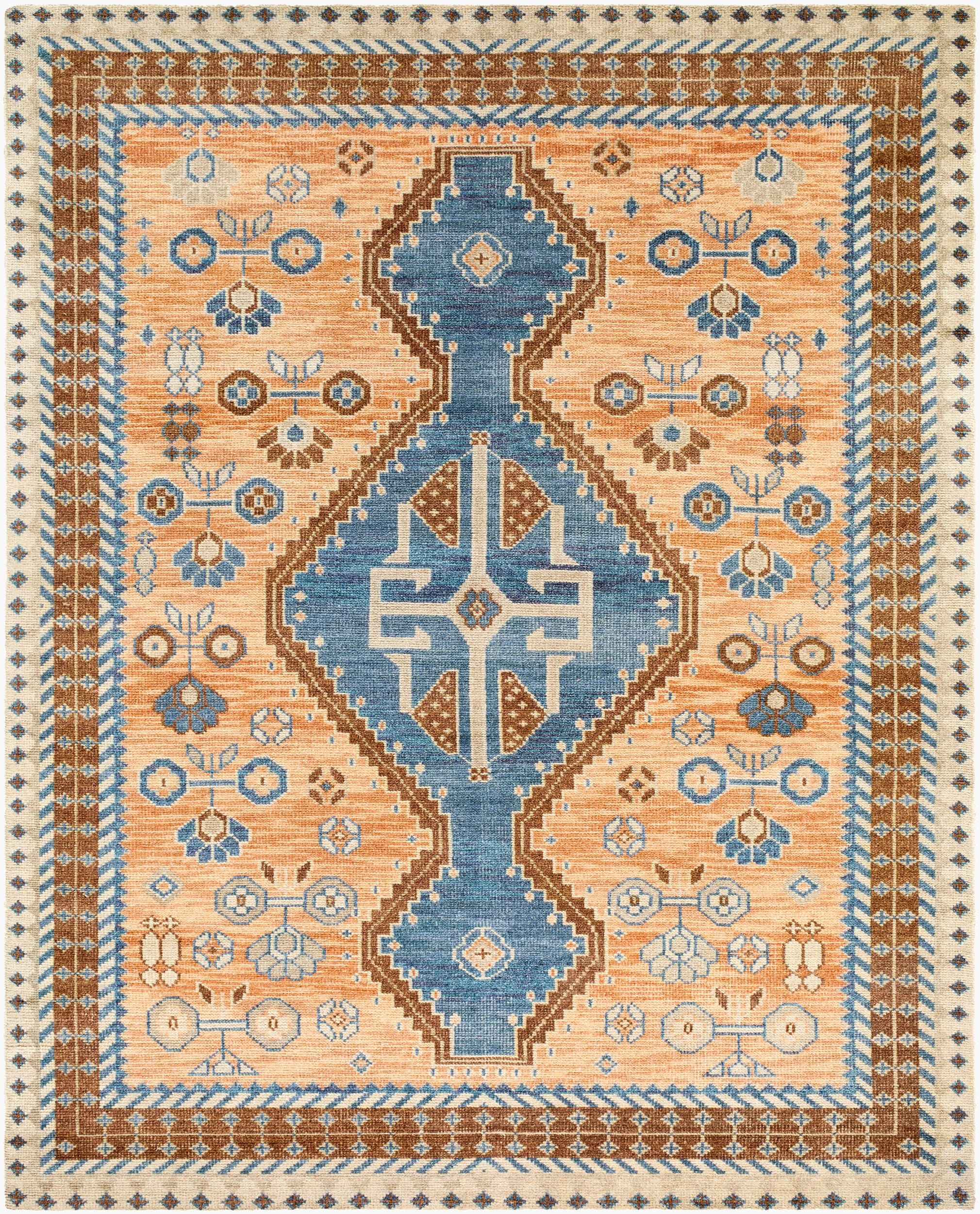Milas Rug | Rust | MSL2302