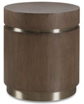 Commerce and Market Roll With It Round End Table