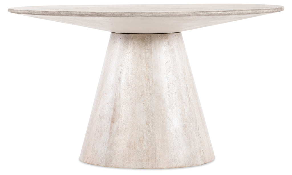 Commerce and Market Madison Round Dining Table | Base And Crisp White