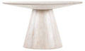 Commerce and Market Madison Round Dining Table | Base And Crisp White