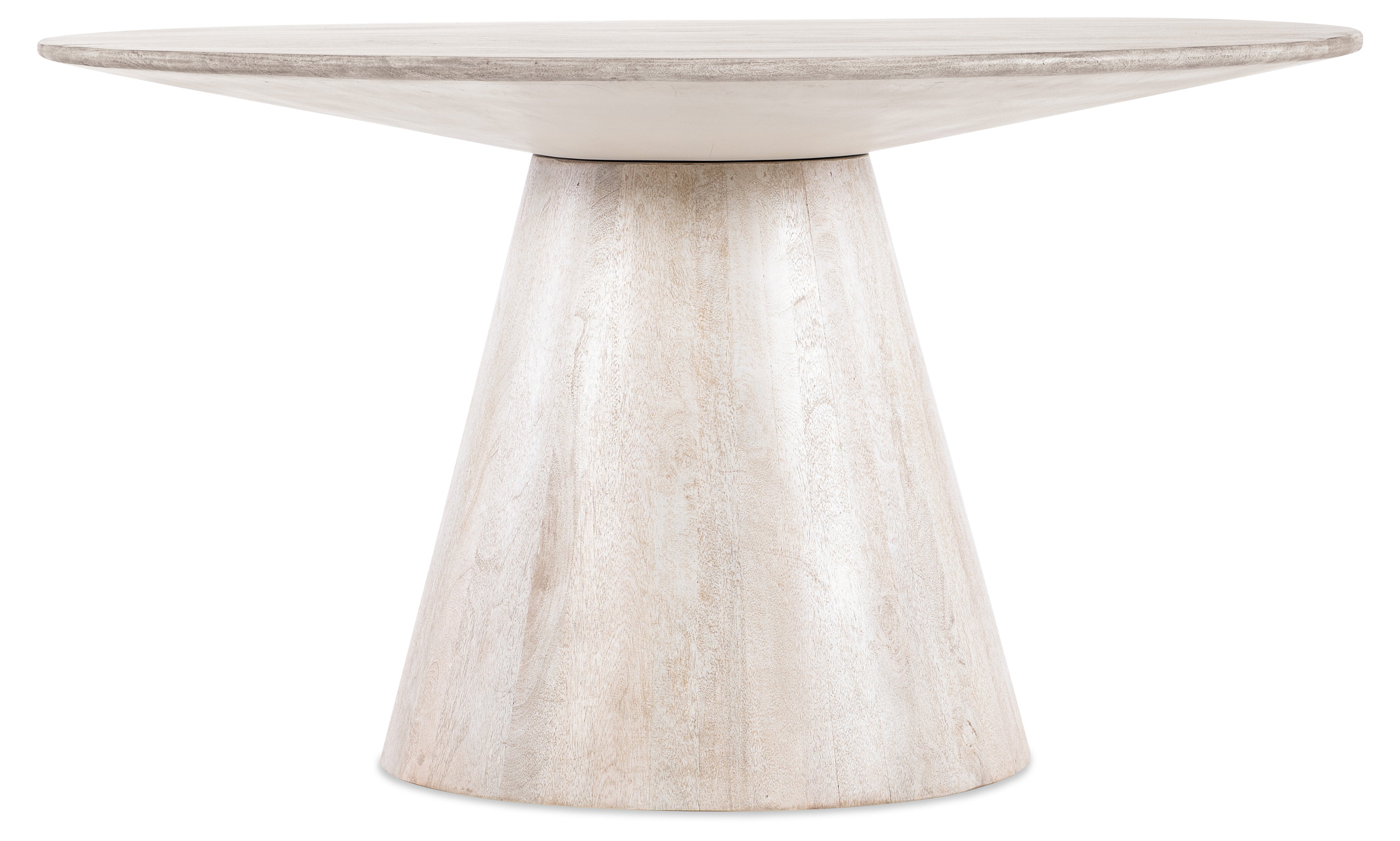 Commerce and Market Madison Round Dining Table | Base And Crisp White