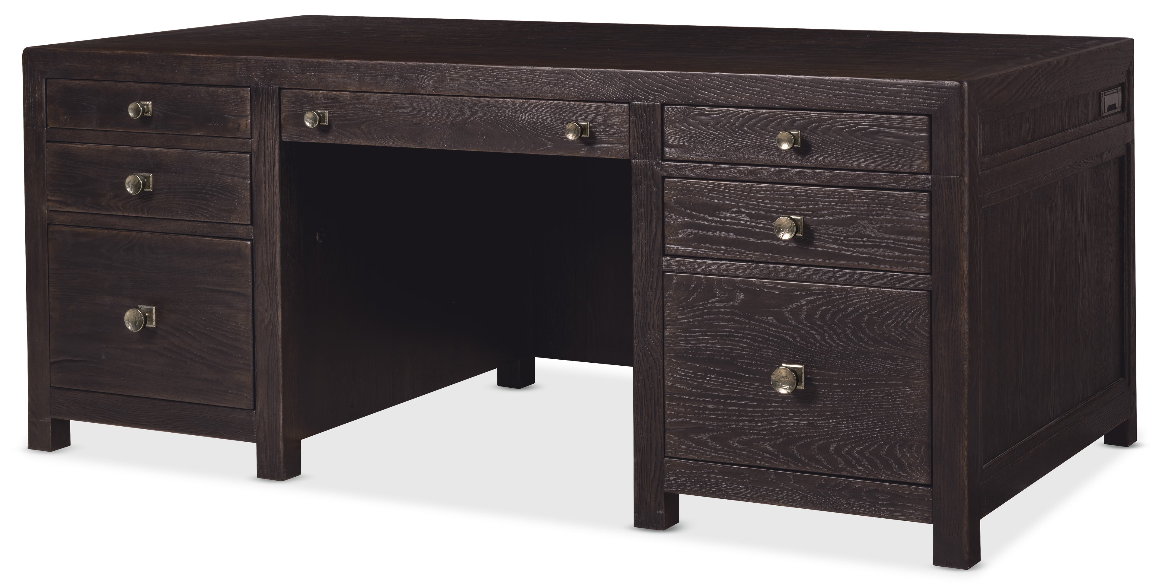 Driftwood Executive Desk | Burnt Timber