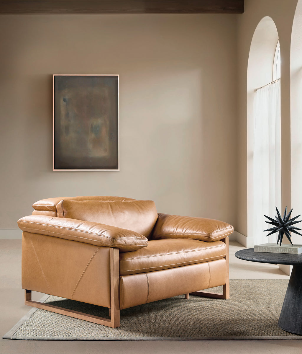 Jericho Power Recliner with Power Headrest | Dallas Toffee