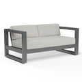 Redondo Loveseat in Cast Silver, No Welt