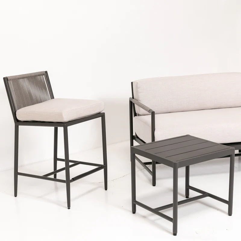 Pietra Barstool in Echo Ash, No Welt