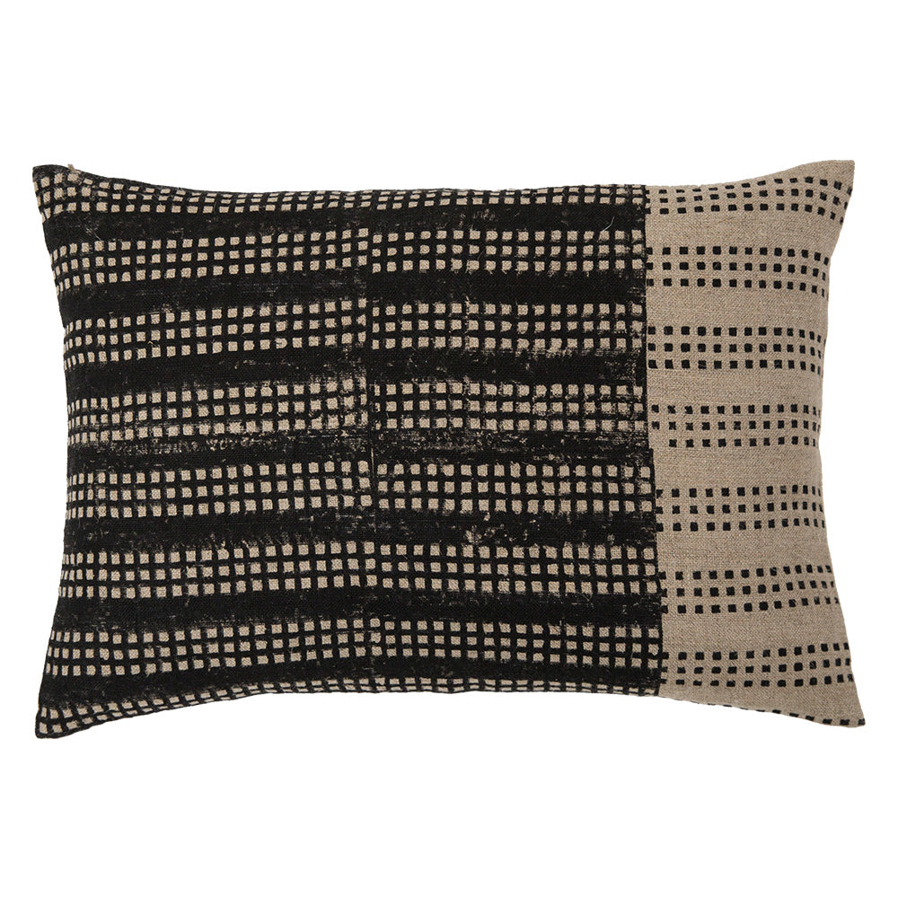 Nepsa Black Band Pillow