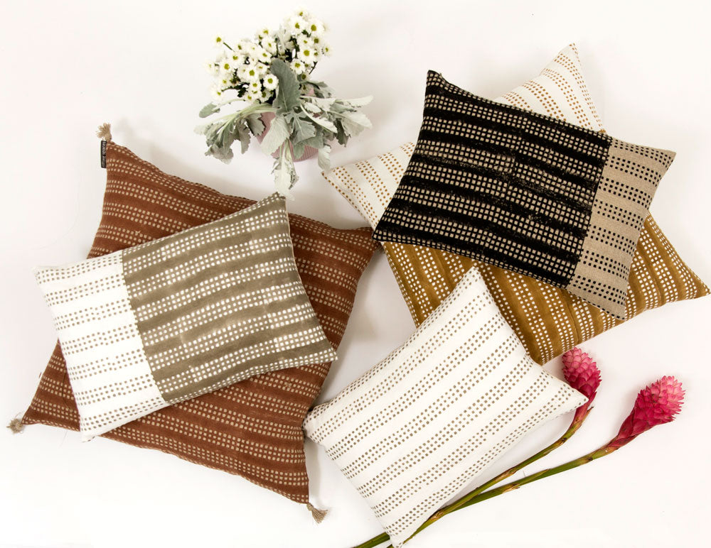 Nepsa Mustard Band Pillow