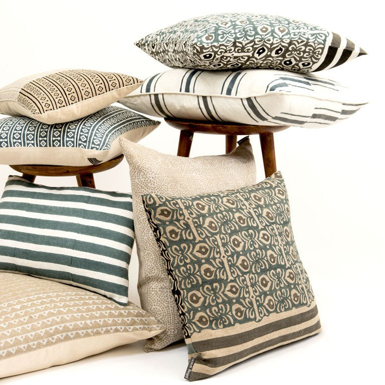 Wisteria White Pillow