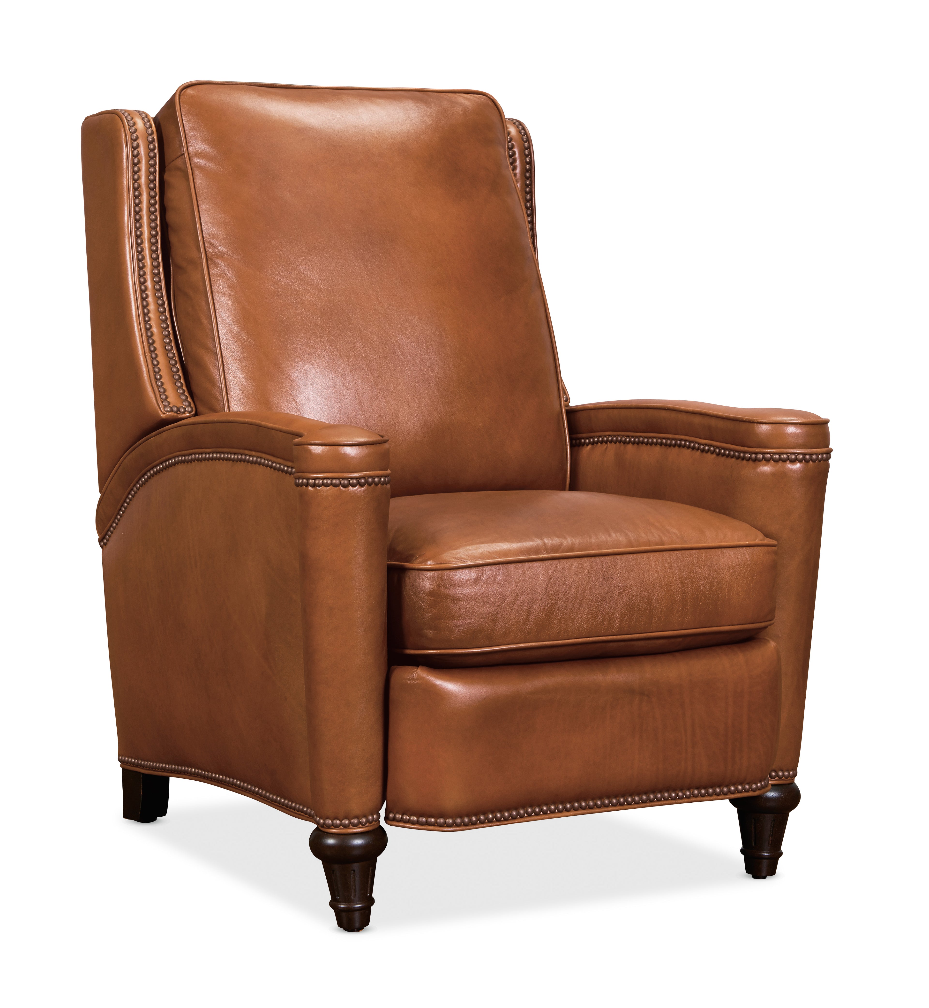Rylea Manual Push Back Recliner | Brown
