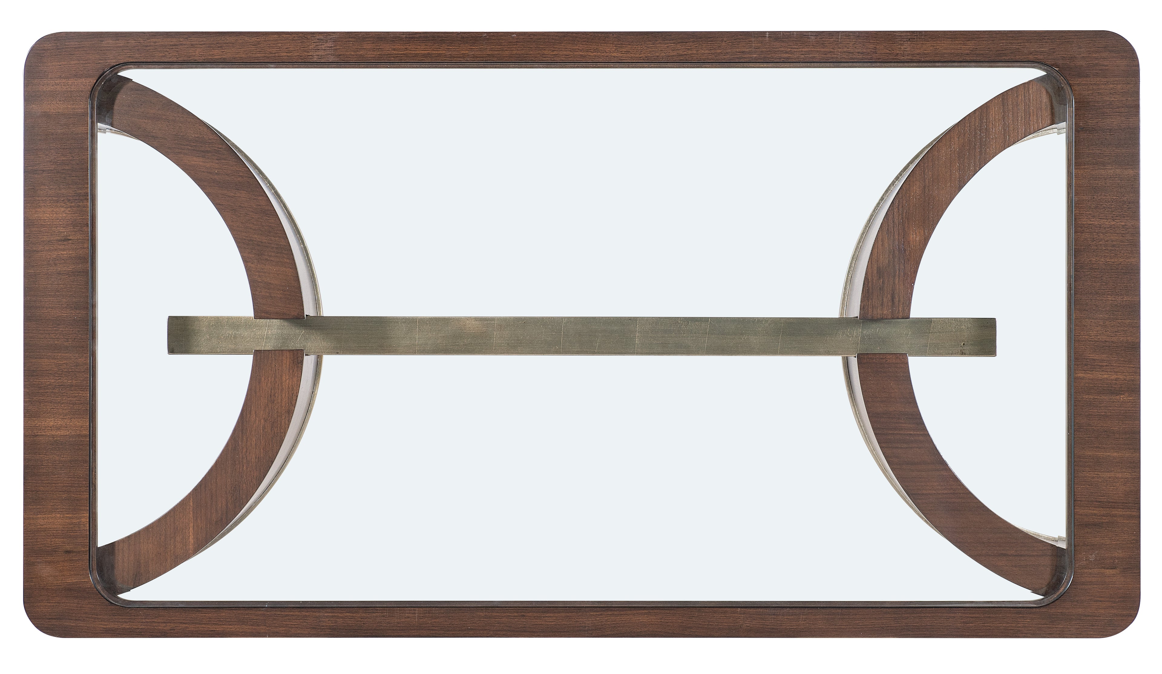 Melange Contours Cocktail Table