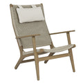 Coastal Teak Cushionless Highback Chair