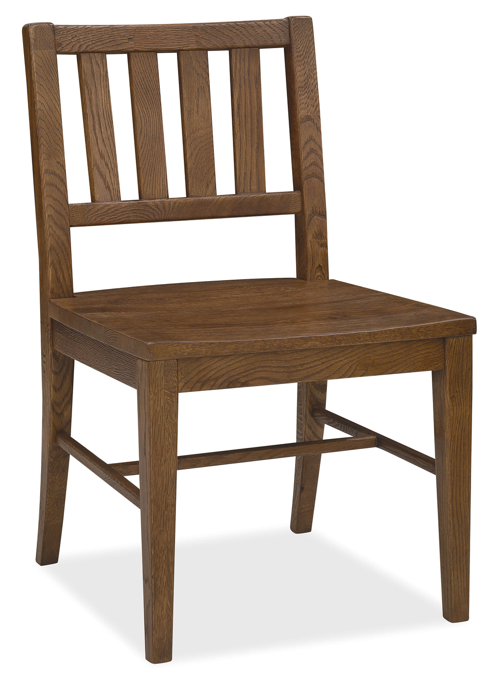 Driftwood Splatback Side Chair | Worn Saddle
