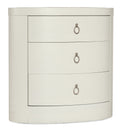 Serenity Wavecrest Oval Nightstand
