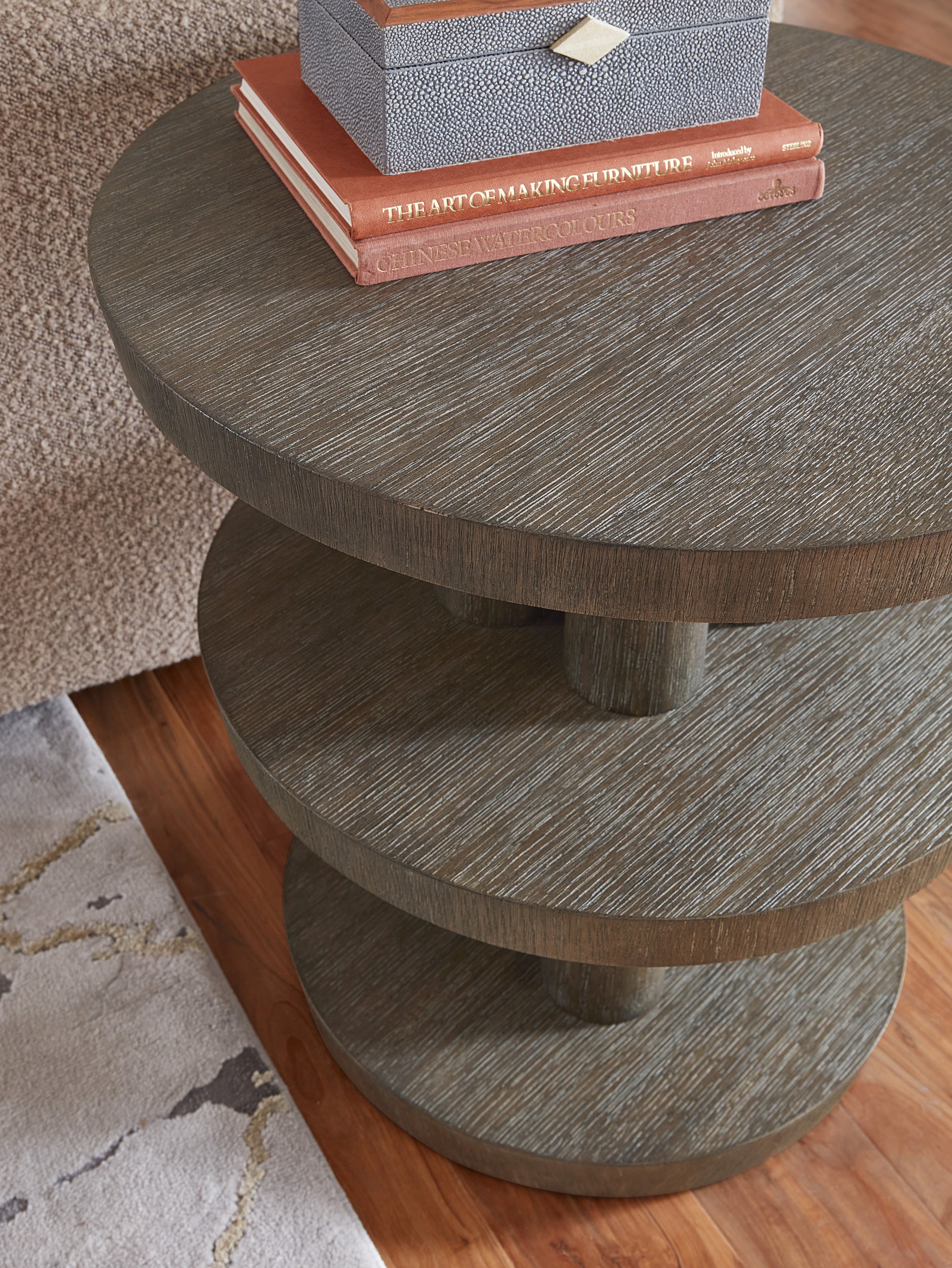 Modern Mood Round Side Table | Mink