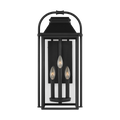 Wellsworth Medium Lantern Textured Black
