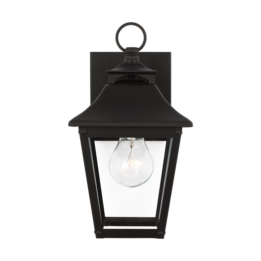 Galena Extra Small Lantern Textured Black