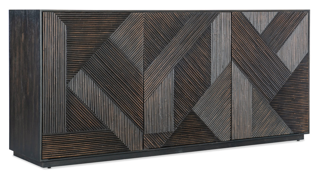 Retreat Entertainment Credenza | Black Sand