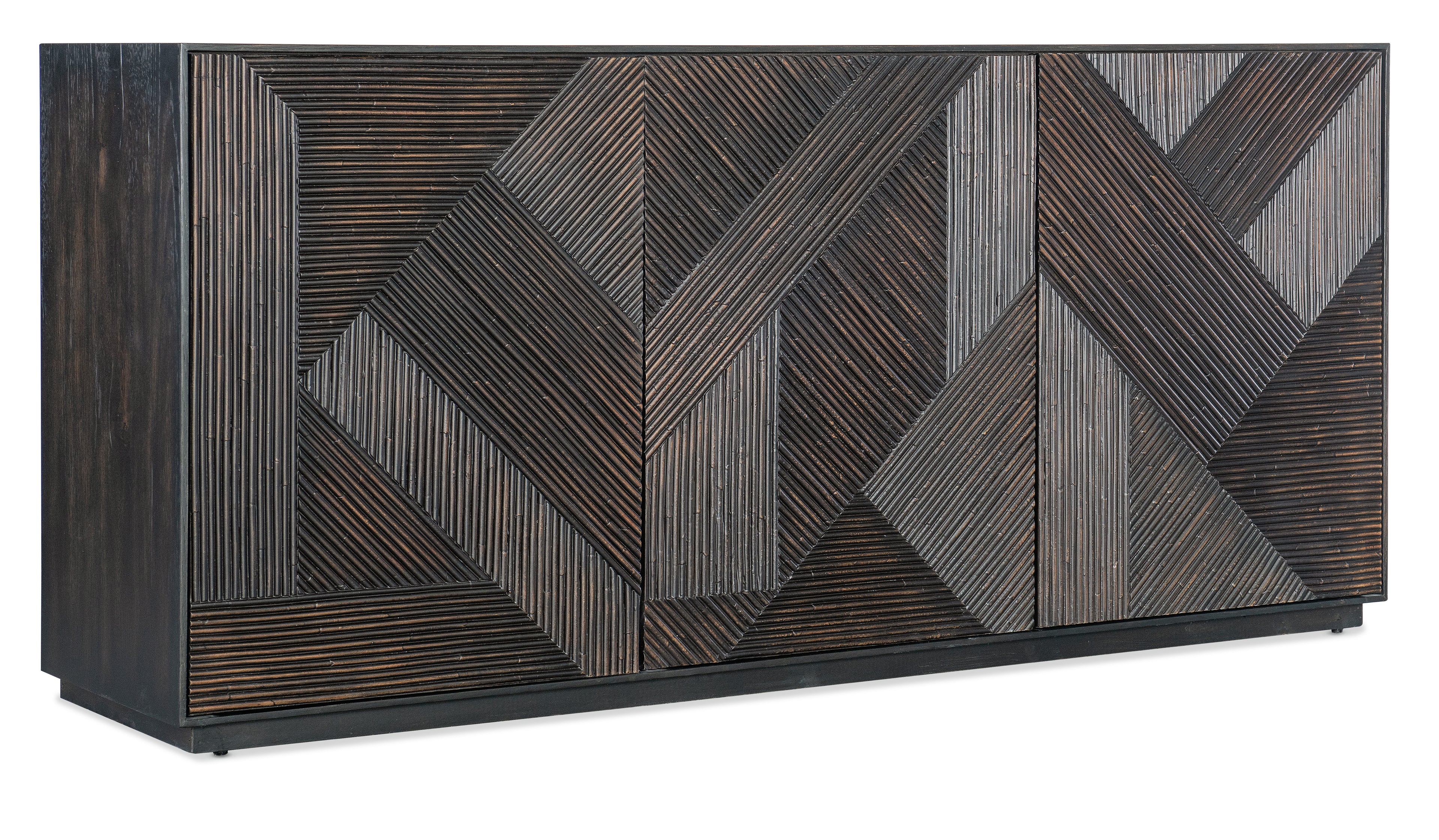 Retreat Entertainment Credenza | Black Sand