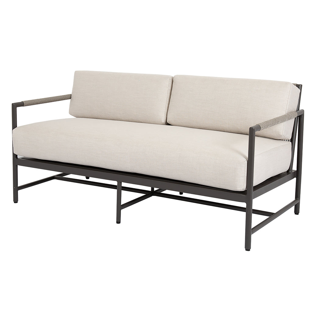 Pietra Loveseat in Echo Ash, No Welt