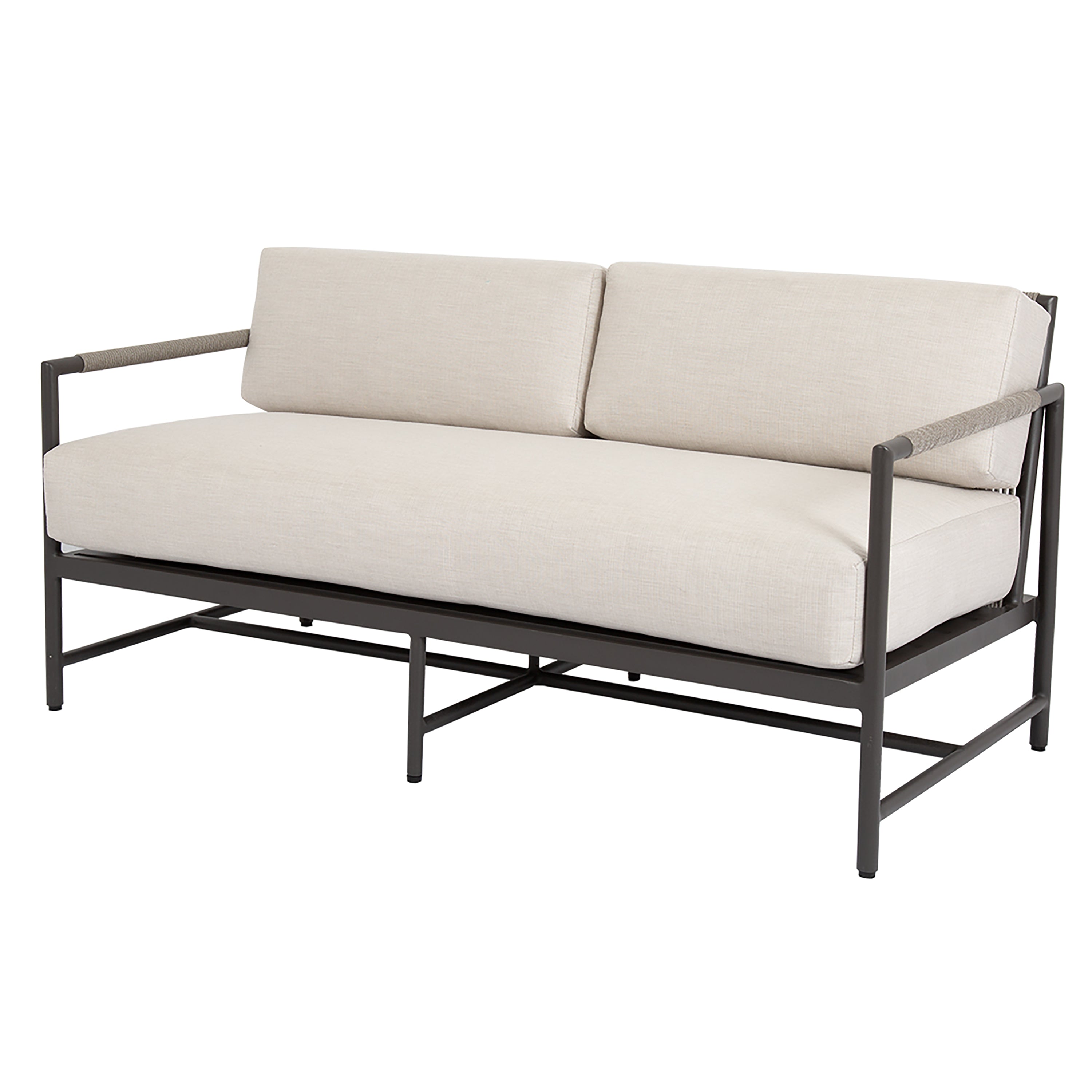 Pietra Loveseat in Echo Ash, No Welt