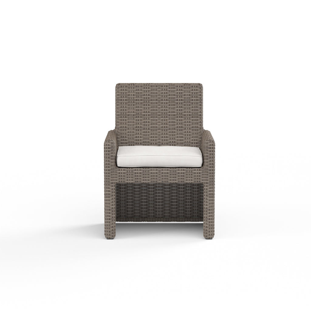Coronado Dining Chair in Canvas Flax w/ Self Welt