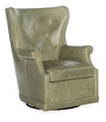 Mai Wing Swivel Club Chair | Light Green