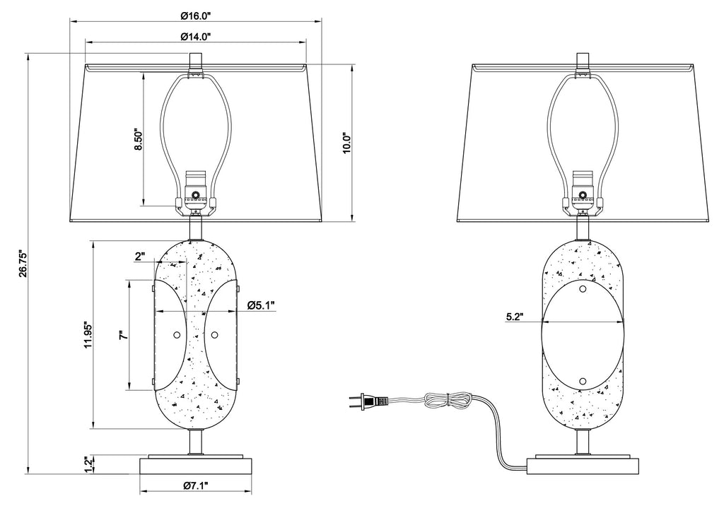 Ovaro Table Lamp