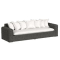 Cabo Sofa in Soothe Pearl w/ Flange Welt