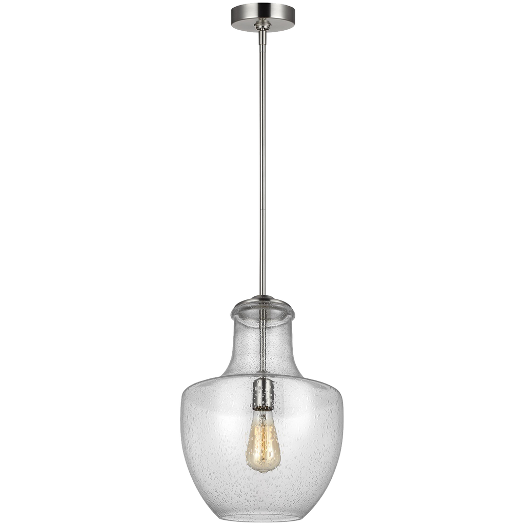 Baylor One Light Pendant | Satin Nickel