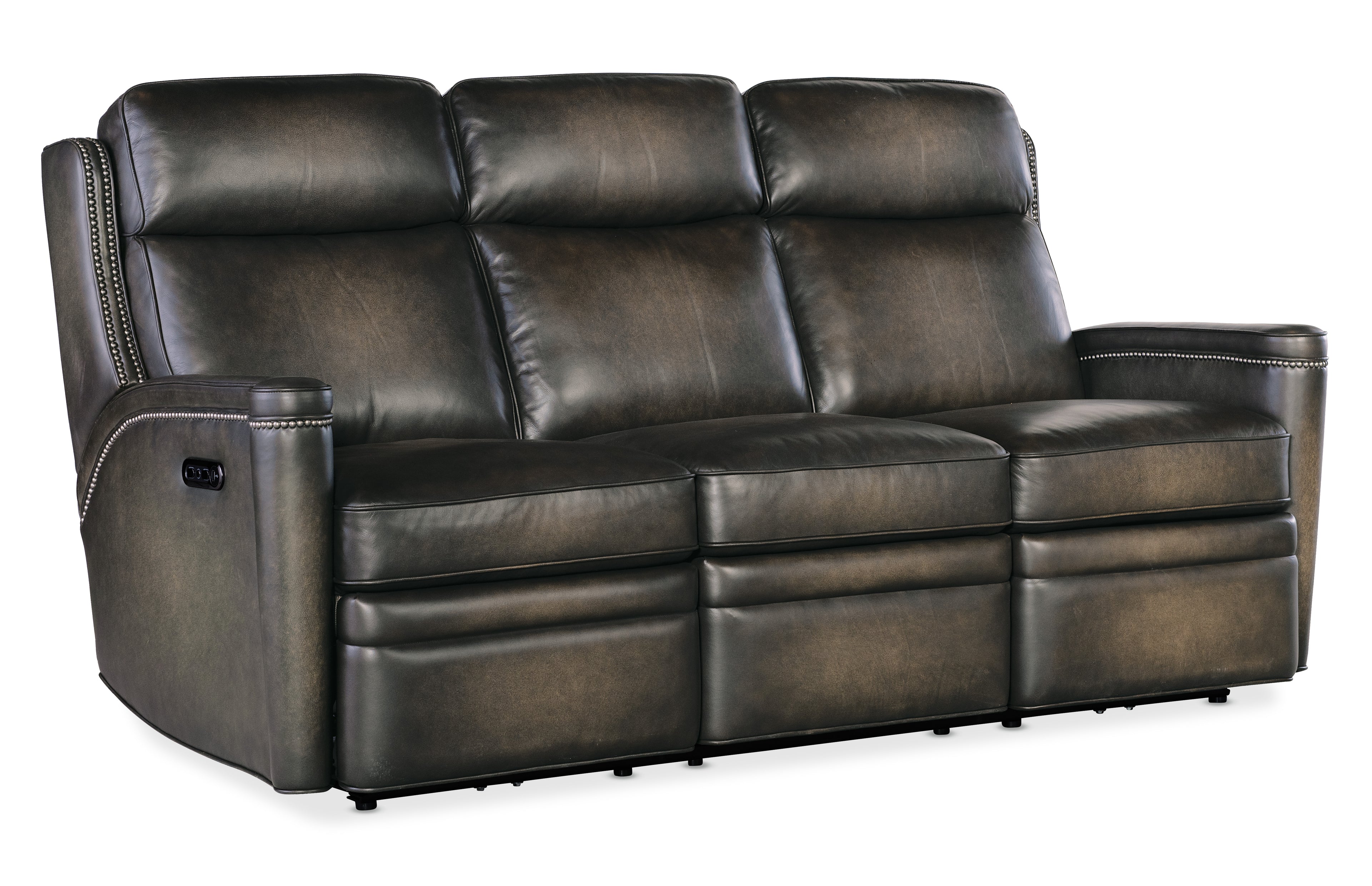Hamilton Power Sofa with Power Headrest | Grey