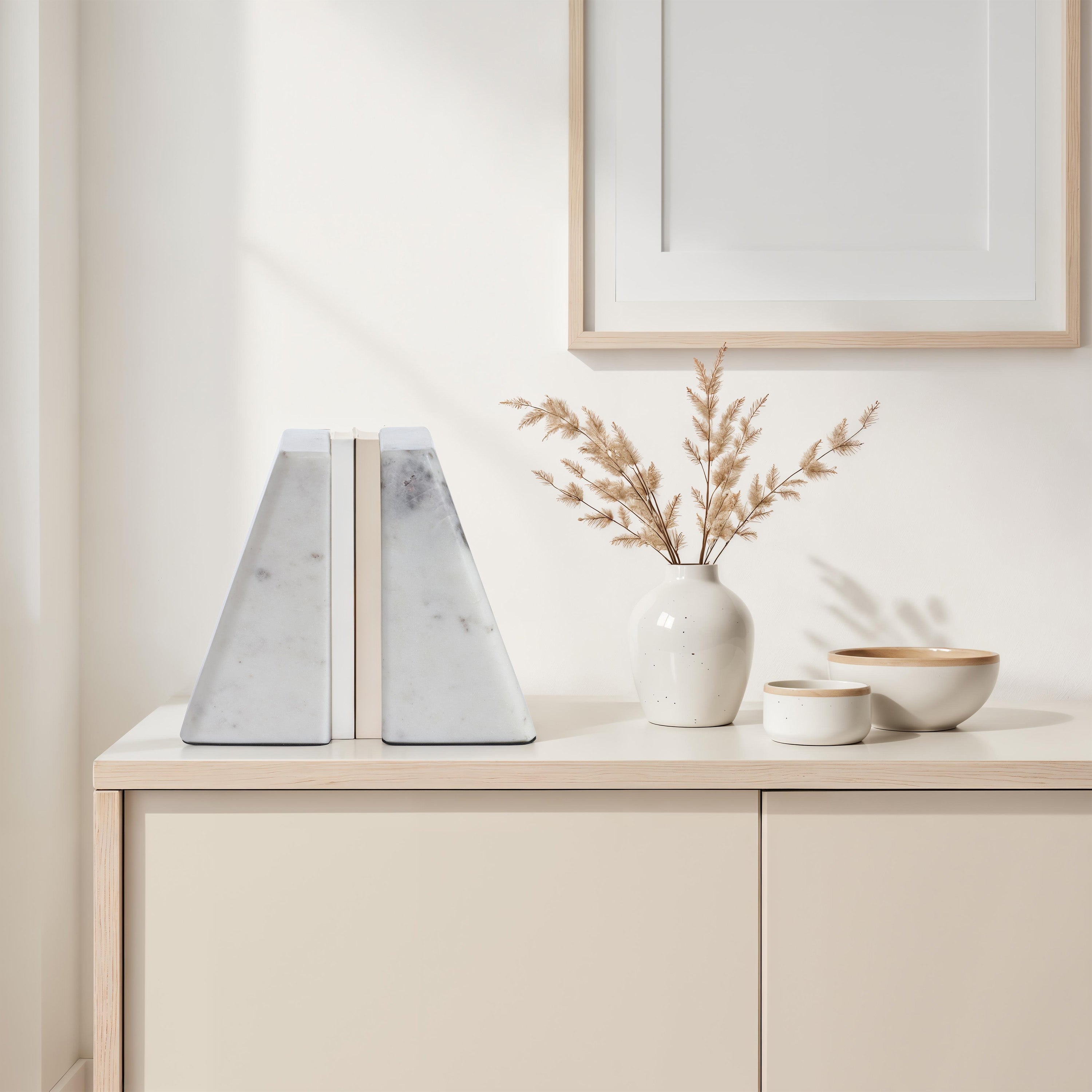 Carvella Bookends | Triangle