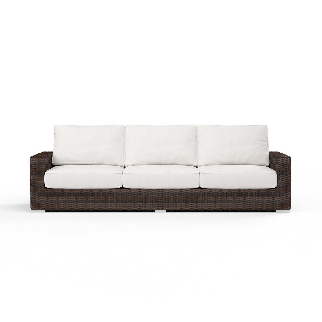 Montecito Sofa in Canvas Flax w/ Self Welt