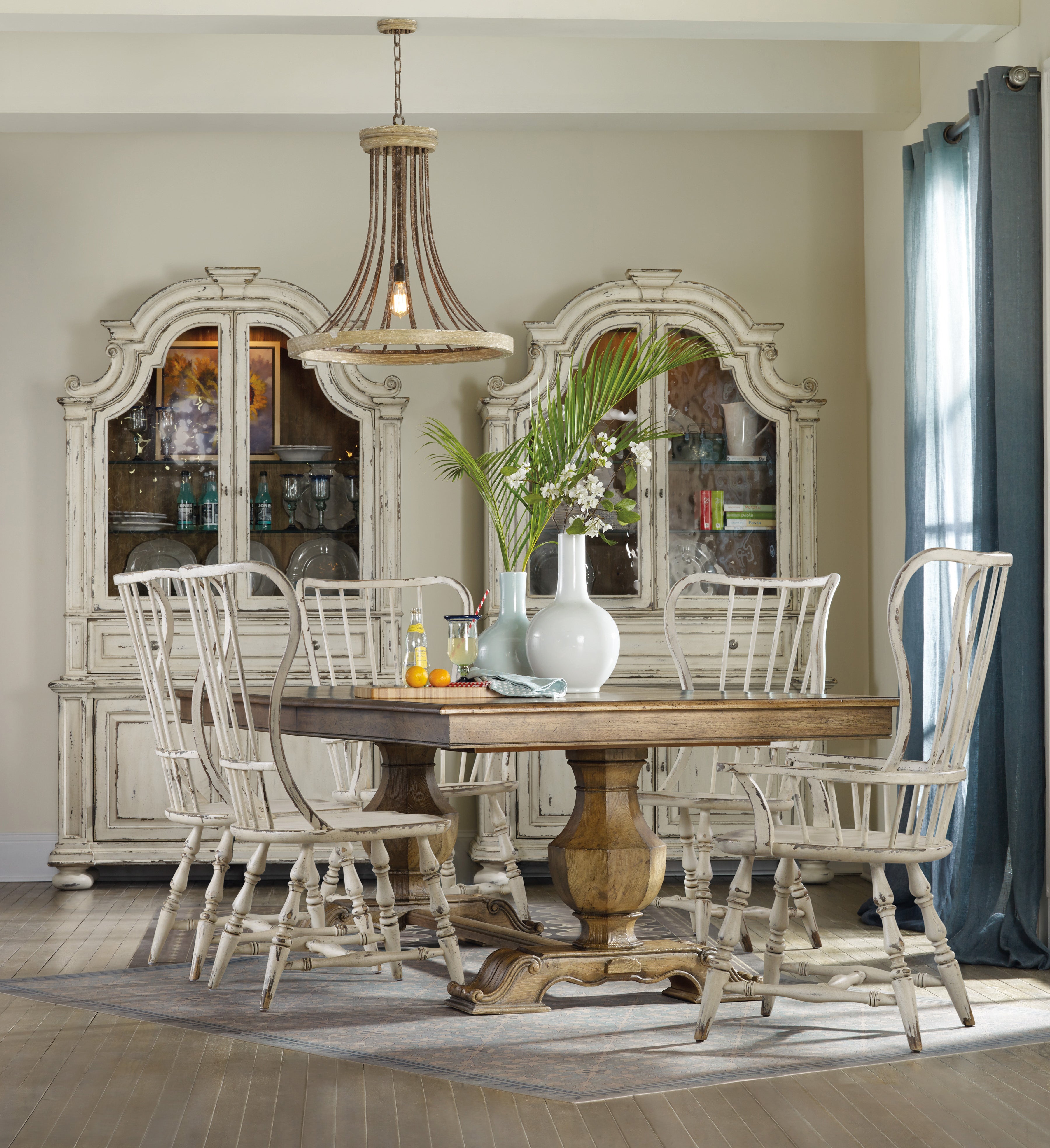 Sanctuary Spindle Back Arm Chair