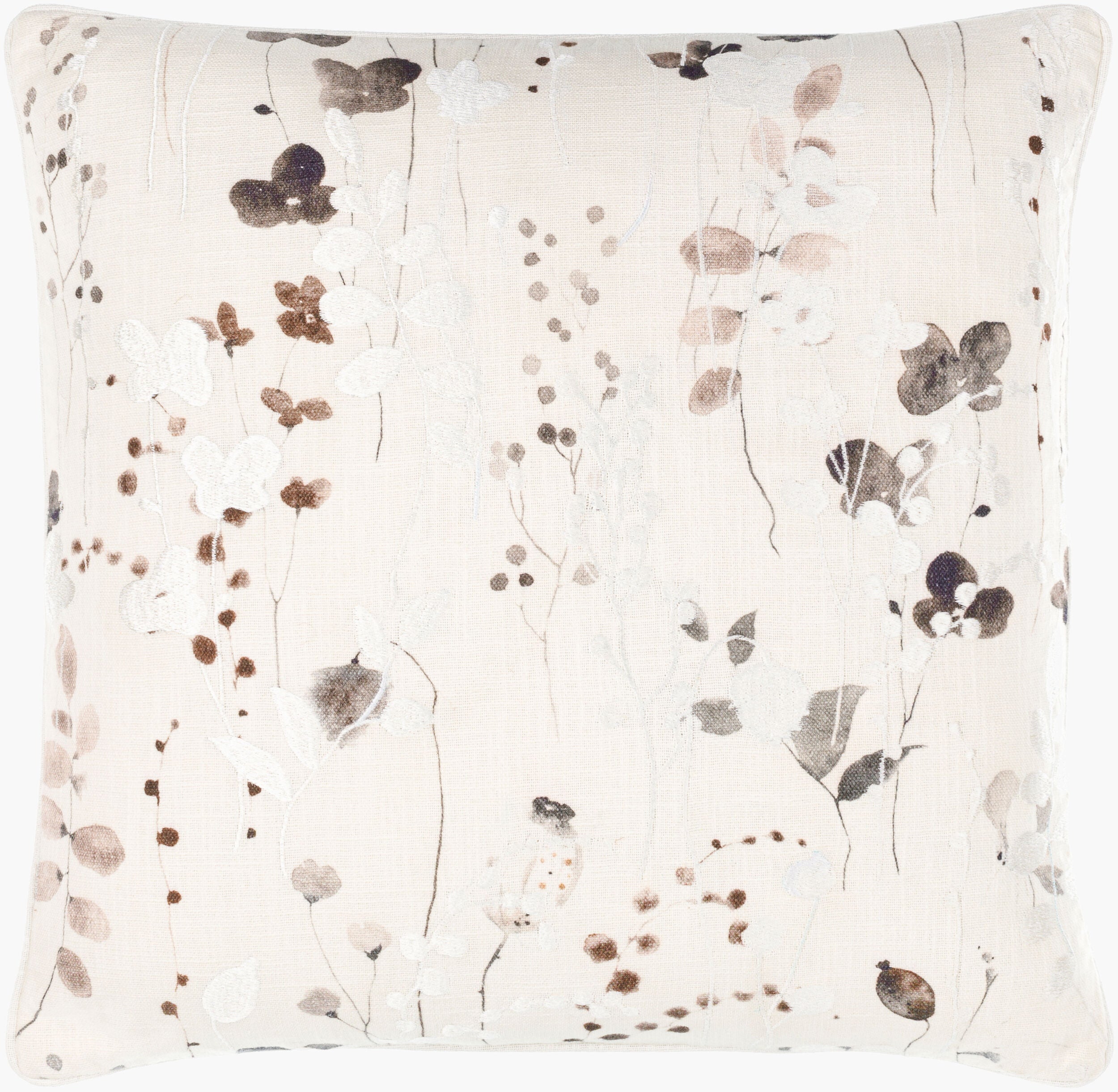 Painterly Florals Accent Pillow | PFL001