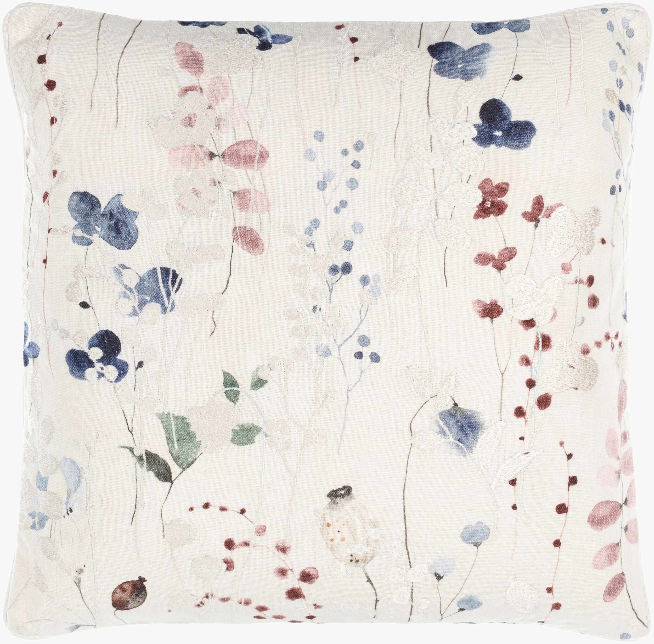 Painterly Florals Accent Pillow | PFL002