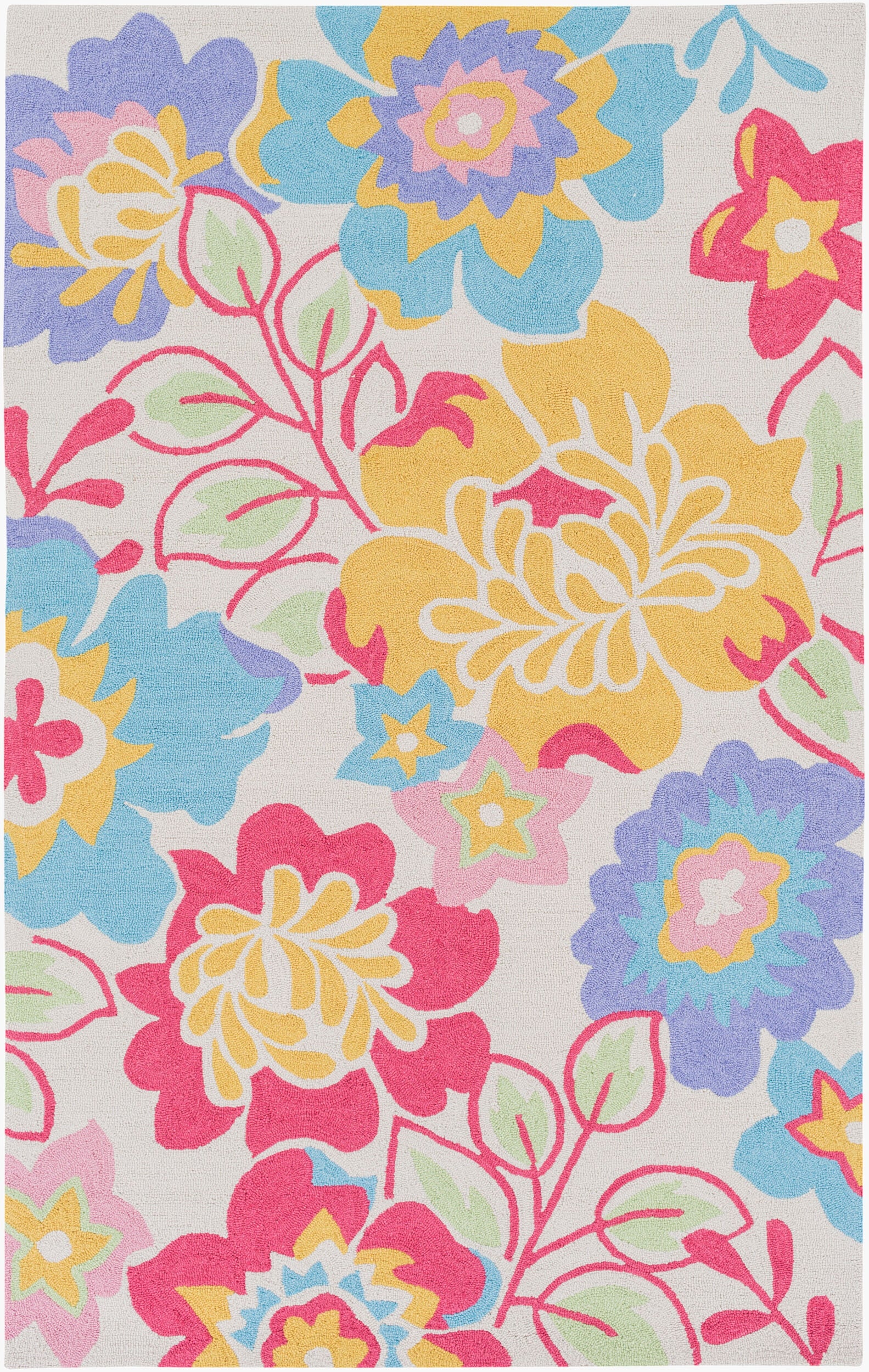 Peek-A-Boo Rug | Mustard | PKB7006