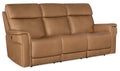 Lyra Zero Gravity Power Sofa with Power Headrest and Lumbar | Light Brown