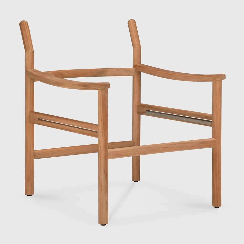 Safari Outdoor Lounge Chair Frame | Teak
