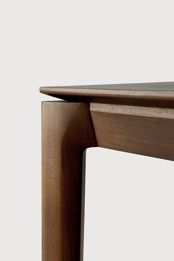Bok Bench | Varnished Teak | Brown | 50" X 14"