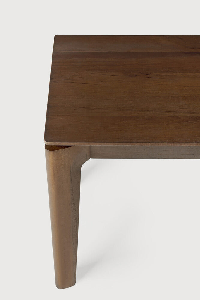 Bok Bench | Varnished Teak | Brown | 50" X 14"
