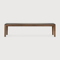 Bok Bench | Varnished Teak | Brown | 73" X 14"